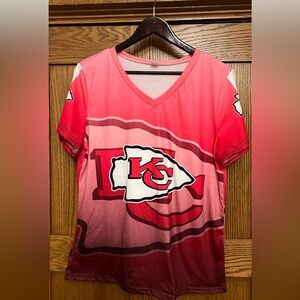 KC Chiefs VNeck Tee